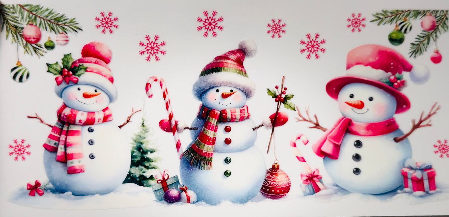 Christmas UV DTF wraps