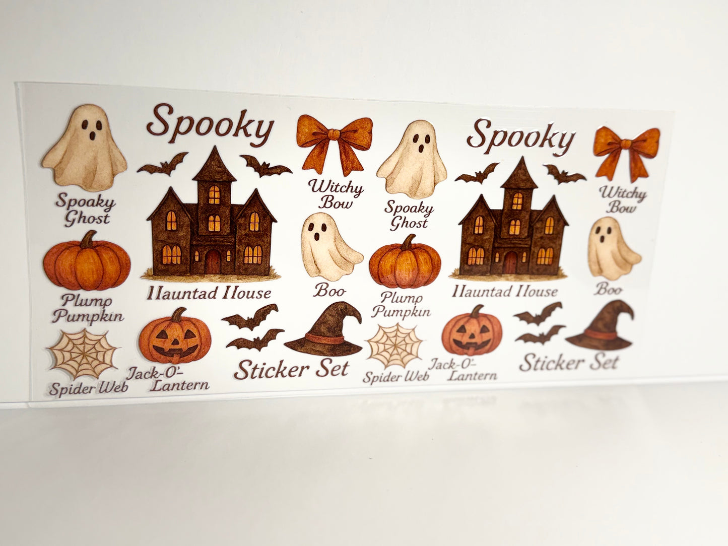 Halloween/Fall UV DTF Decals