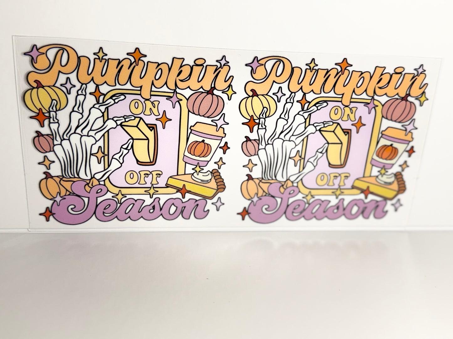Halloween/Fall UV DTF Decals