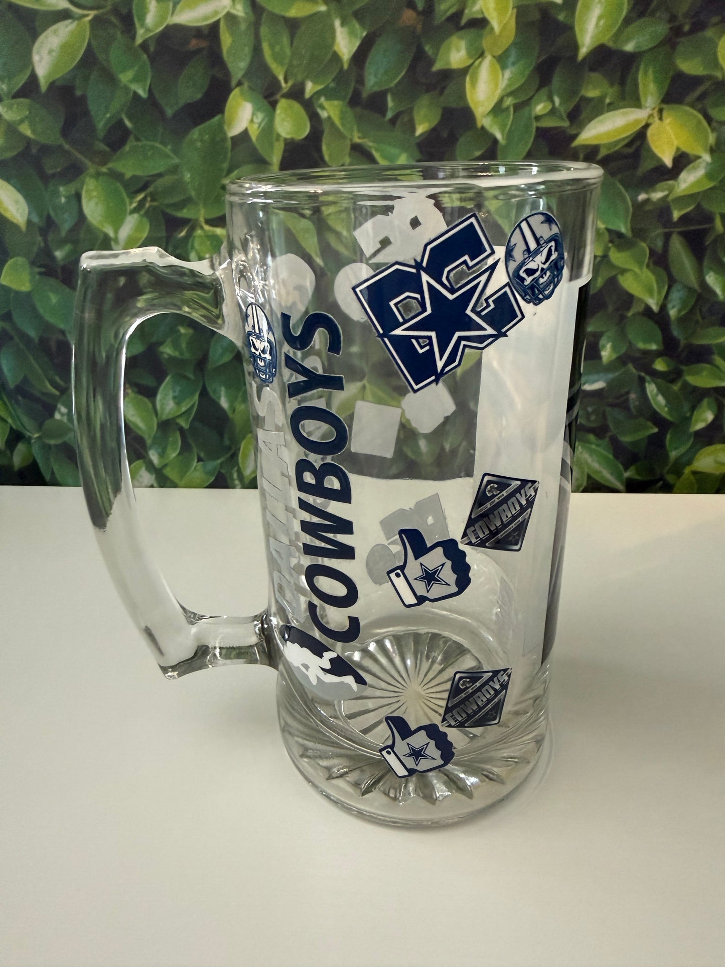 Dallas Cowboys 26oz beer mug 