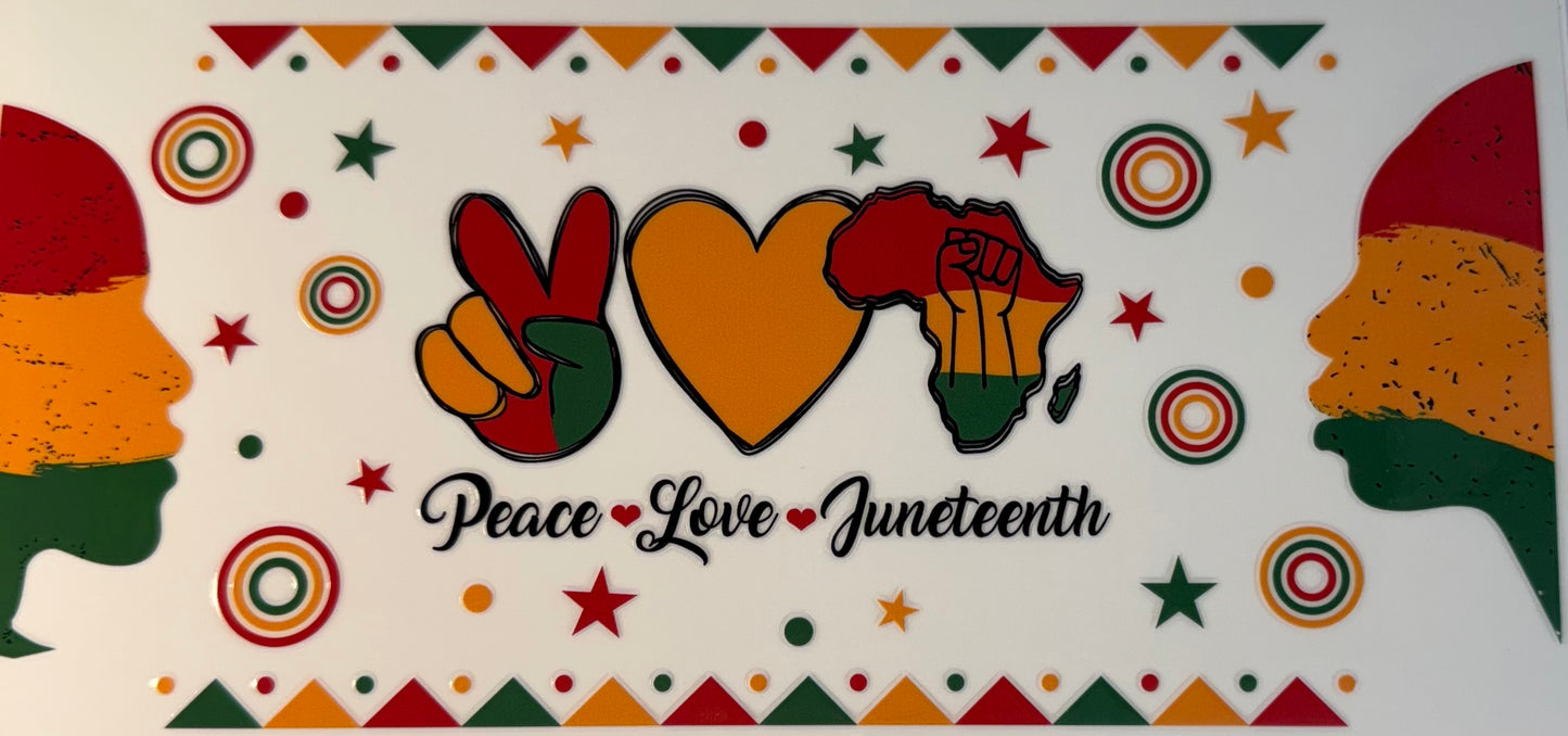 JUNETEENTH & BLACK HISTORY DECALS