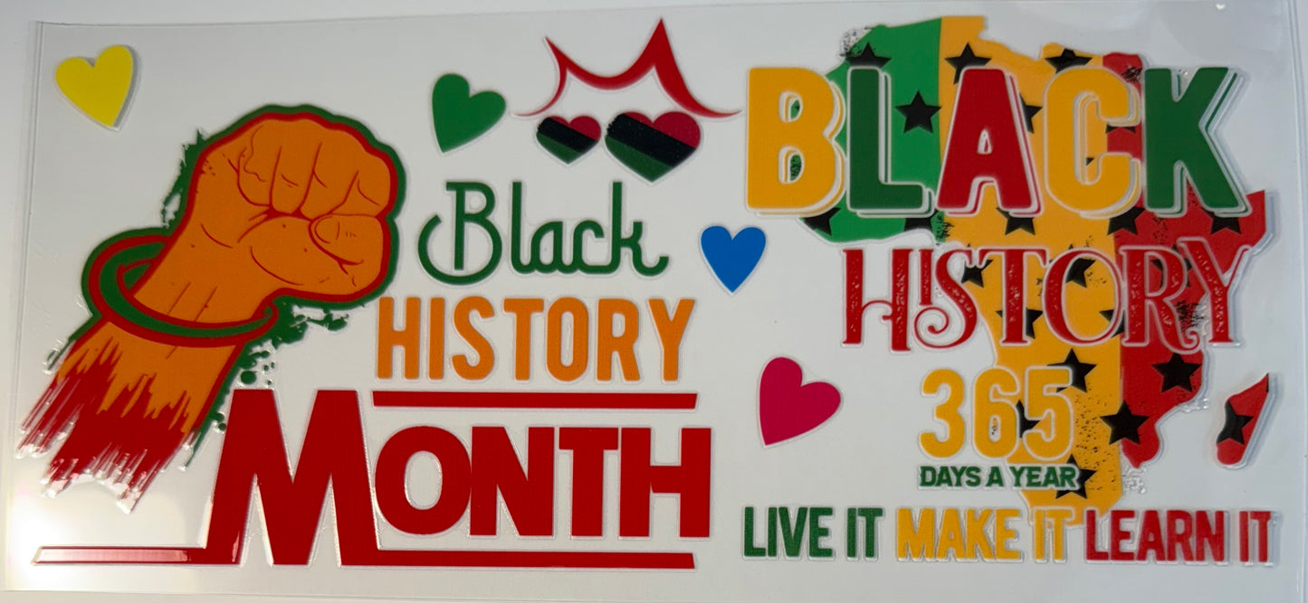 JUNETEENTH & BLACK HISTORY DECALS