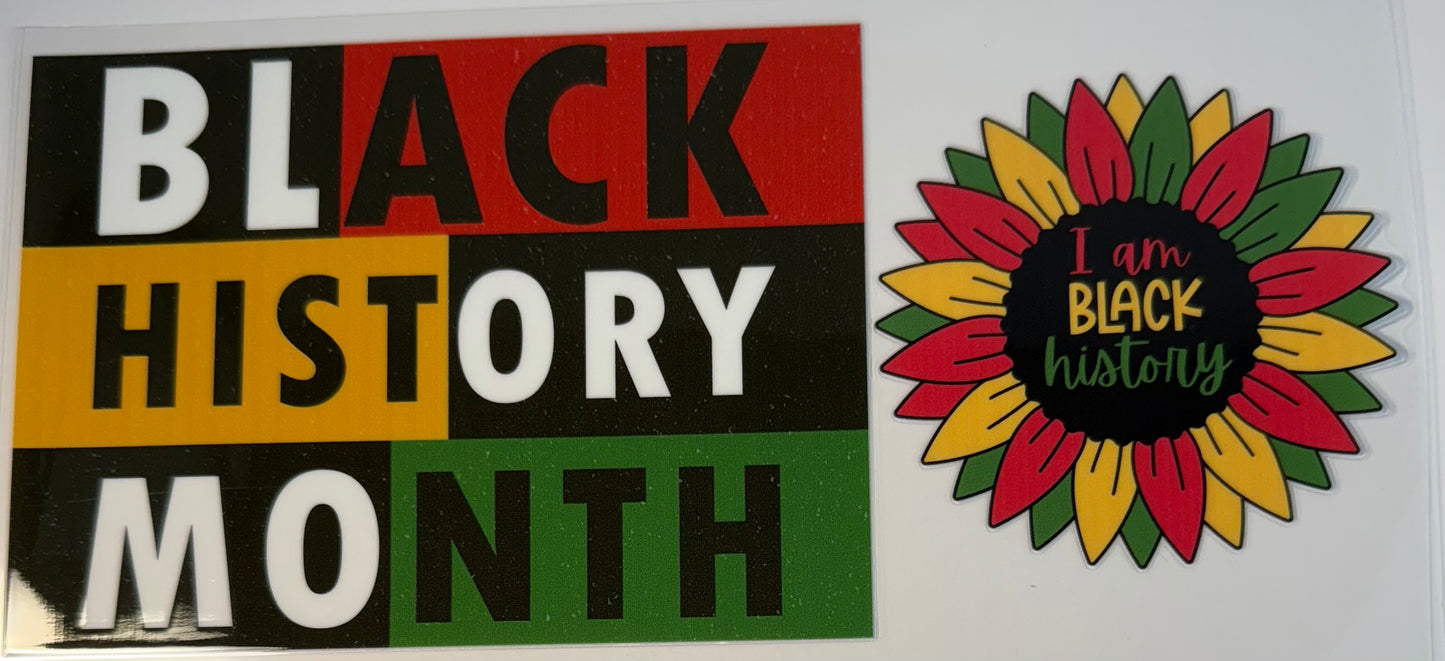 JUNETEENTH & BLACK HISTORY DECALS
