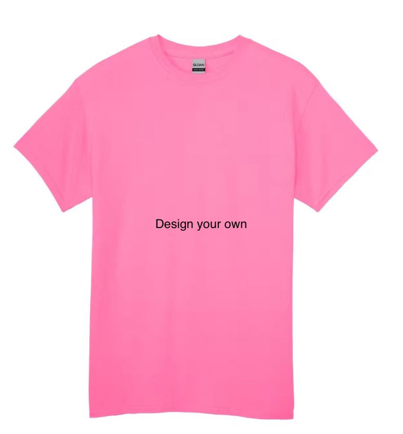 Customizable T-shirts Adults