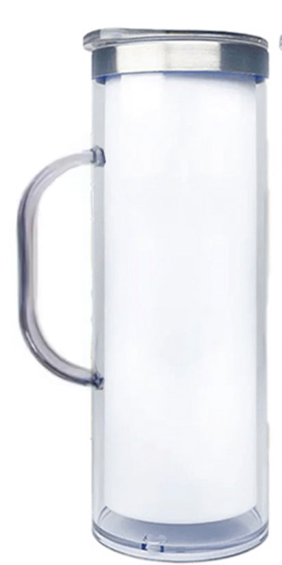 20oz Sublimation Snow Globe Tumblers with Handle