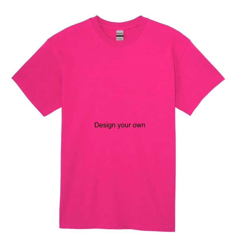 Customizable T-shirts Adults