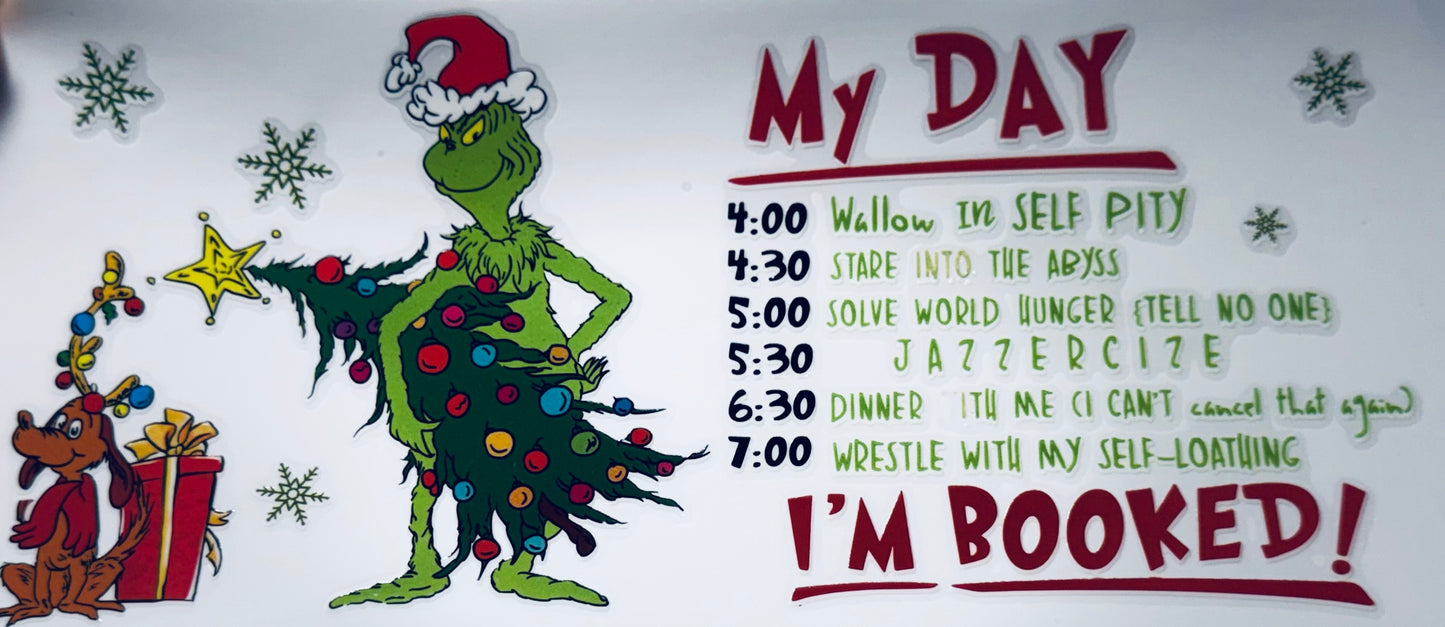 Christmas UV DTF wraps
