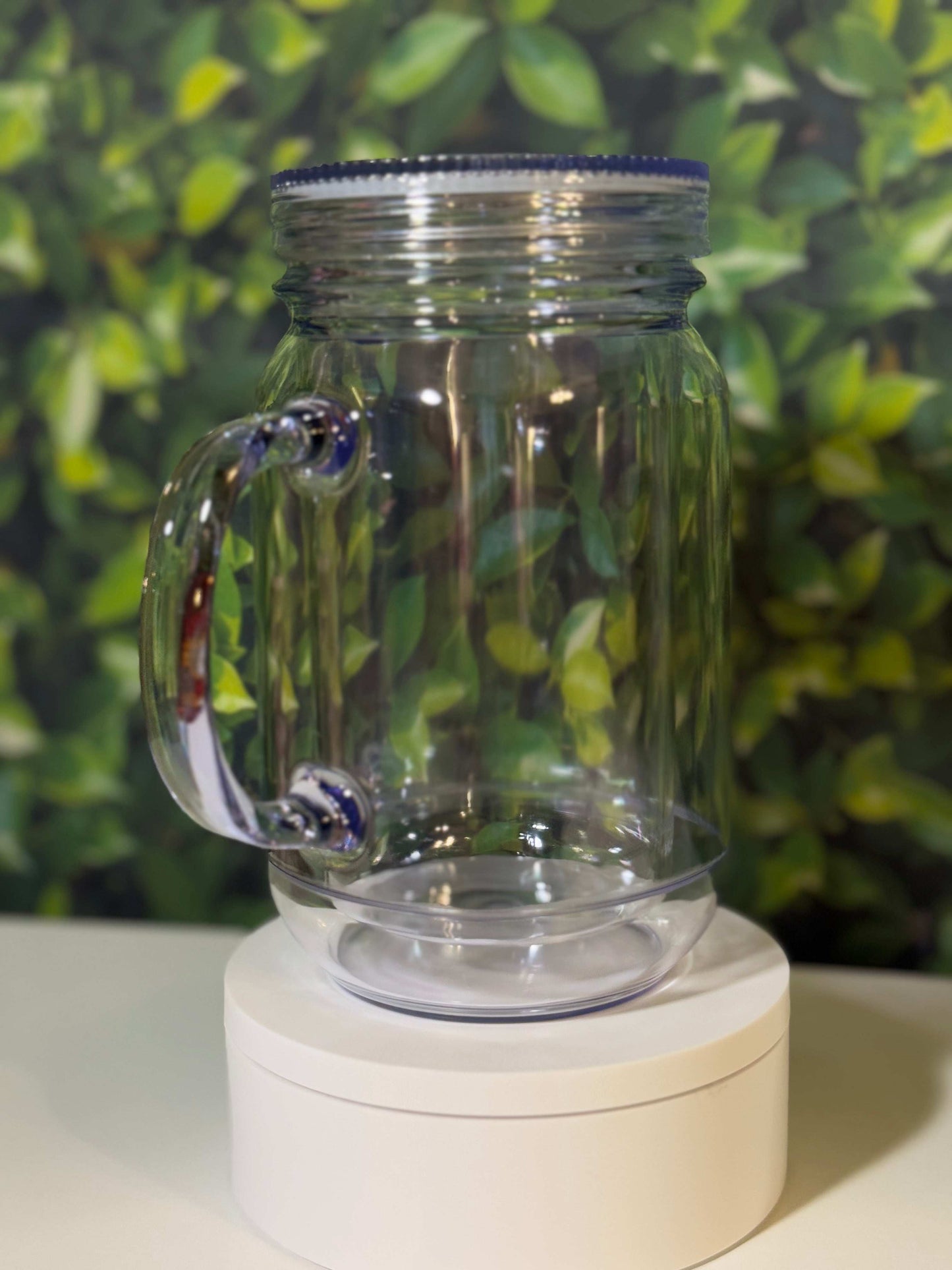 Customizable Acrylic Mason jar snow globe