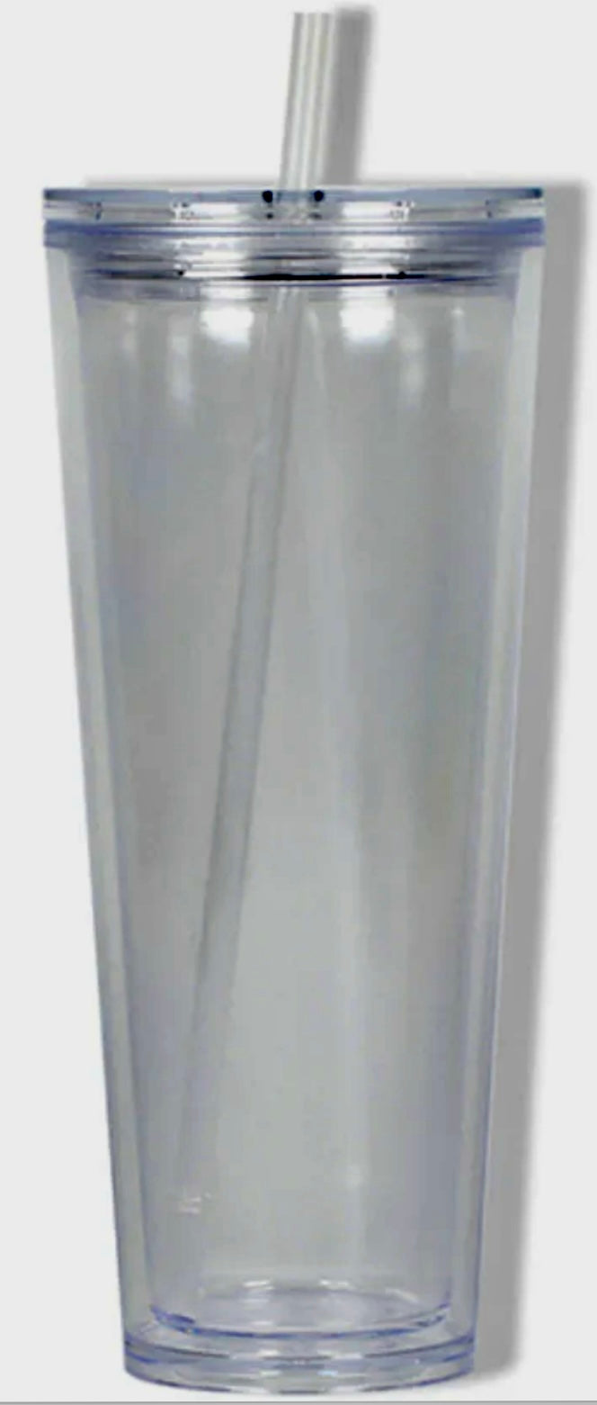 Customizable 24oz Snowglobe Tumbler