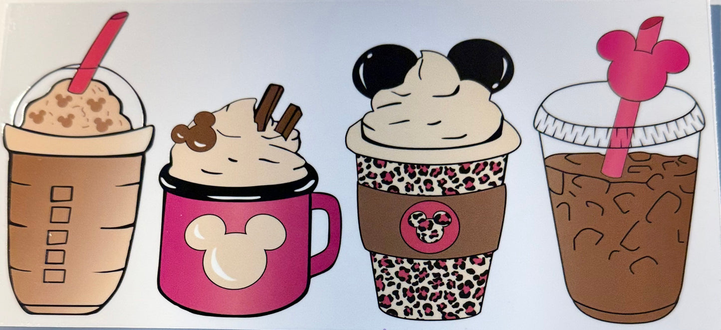 COFFEE DECALS FOR TUMBLERS/CUPS