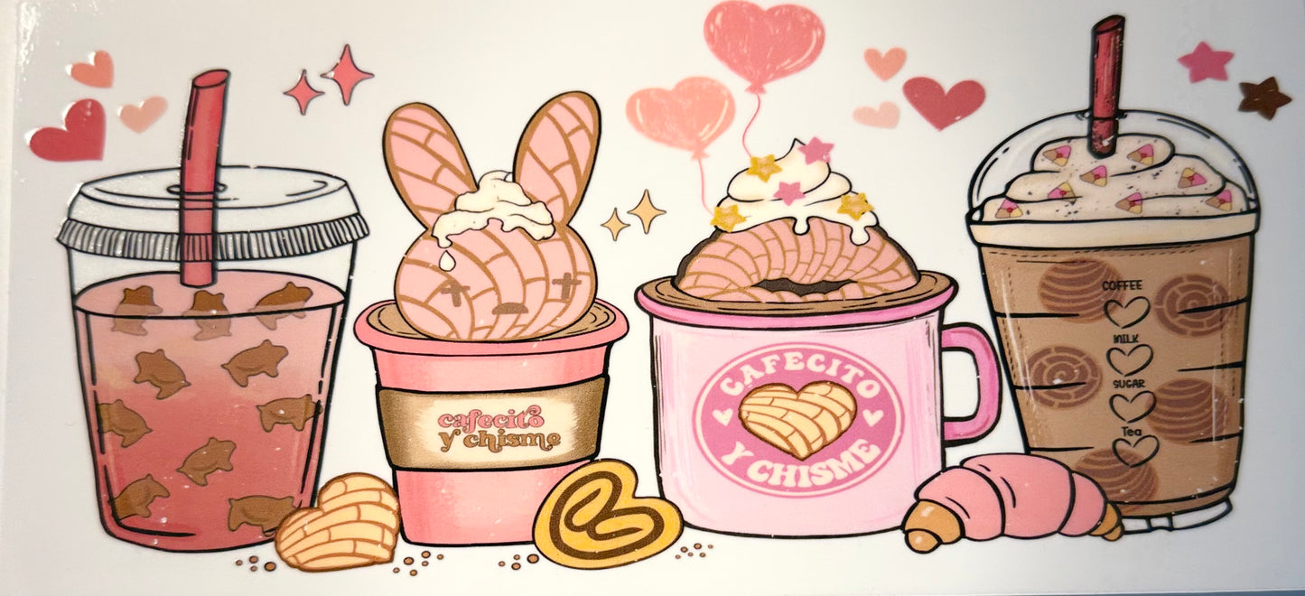 COFFEE DECALS FOR TUMBLERS/CUPS