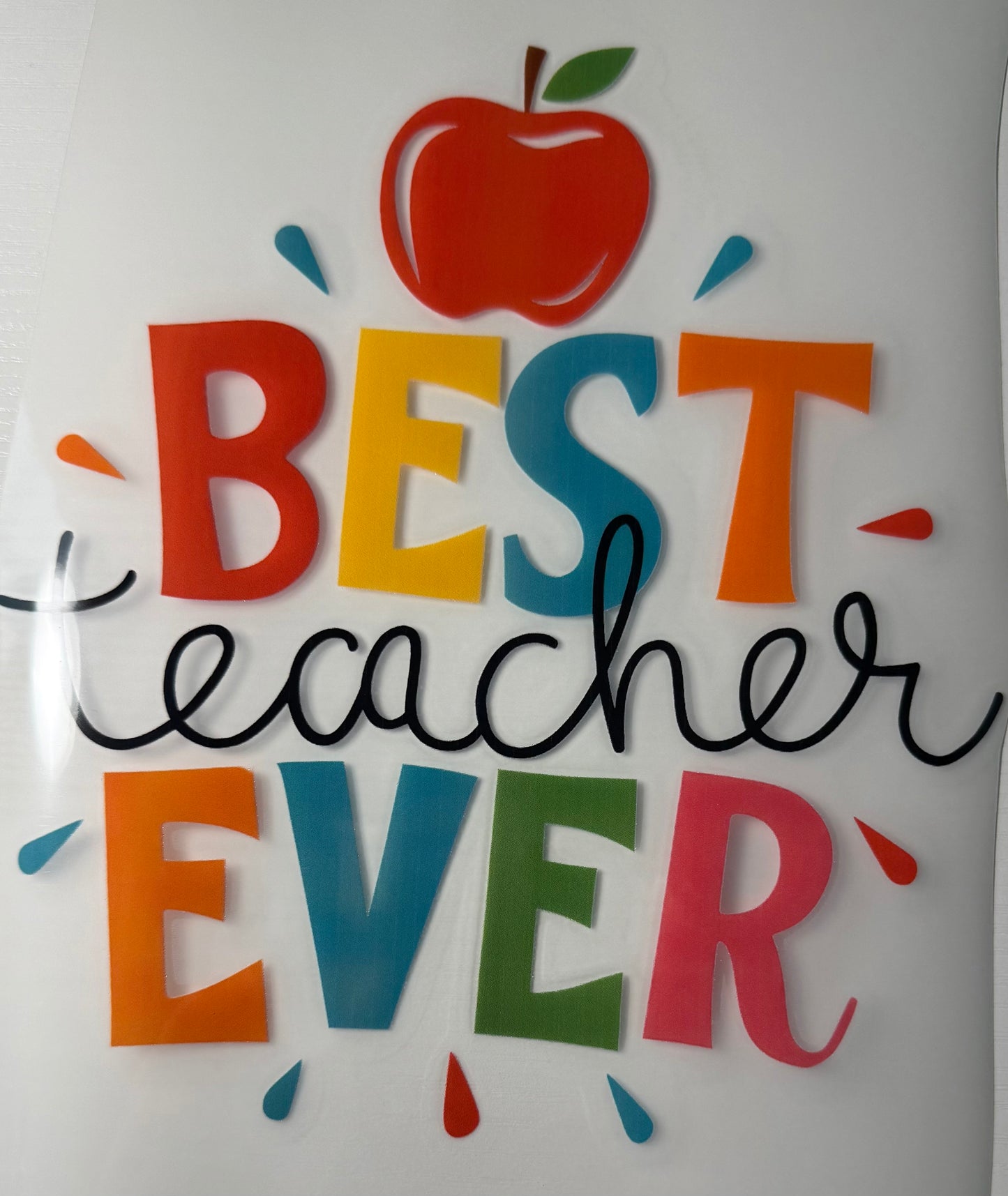 Teacher Appreciation Decals