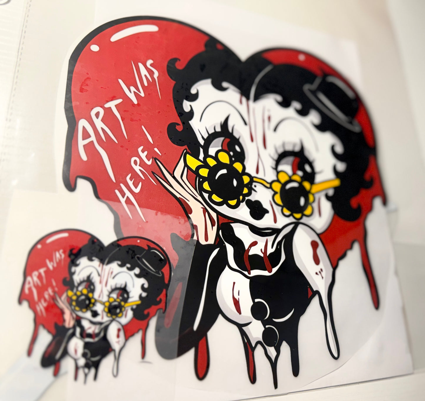 Betty Boop and Zodiac Signs Decals