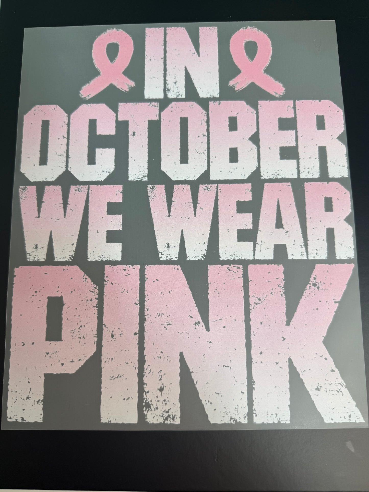 Breast Cancer Awareness Decal