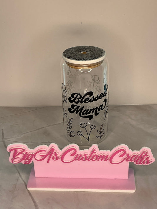 16oz Dog mama cup