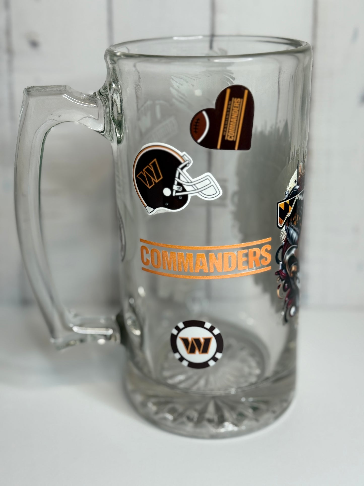 Washington Commanders 26oz beer mug