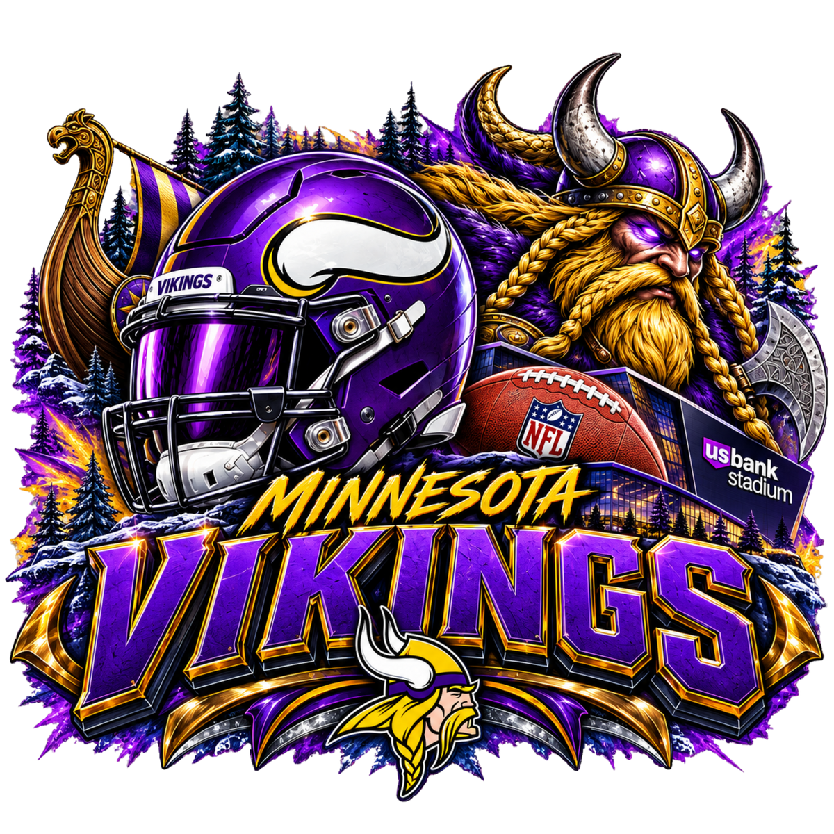 Sports heat transfers (NFL, NCAA & more)