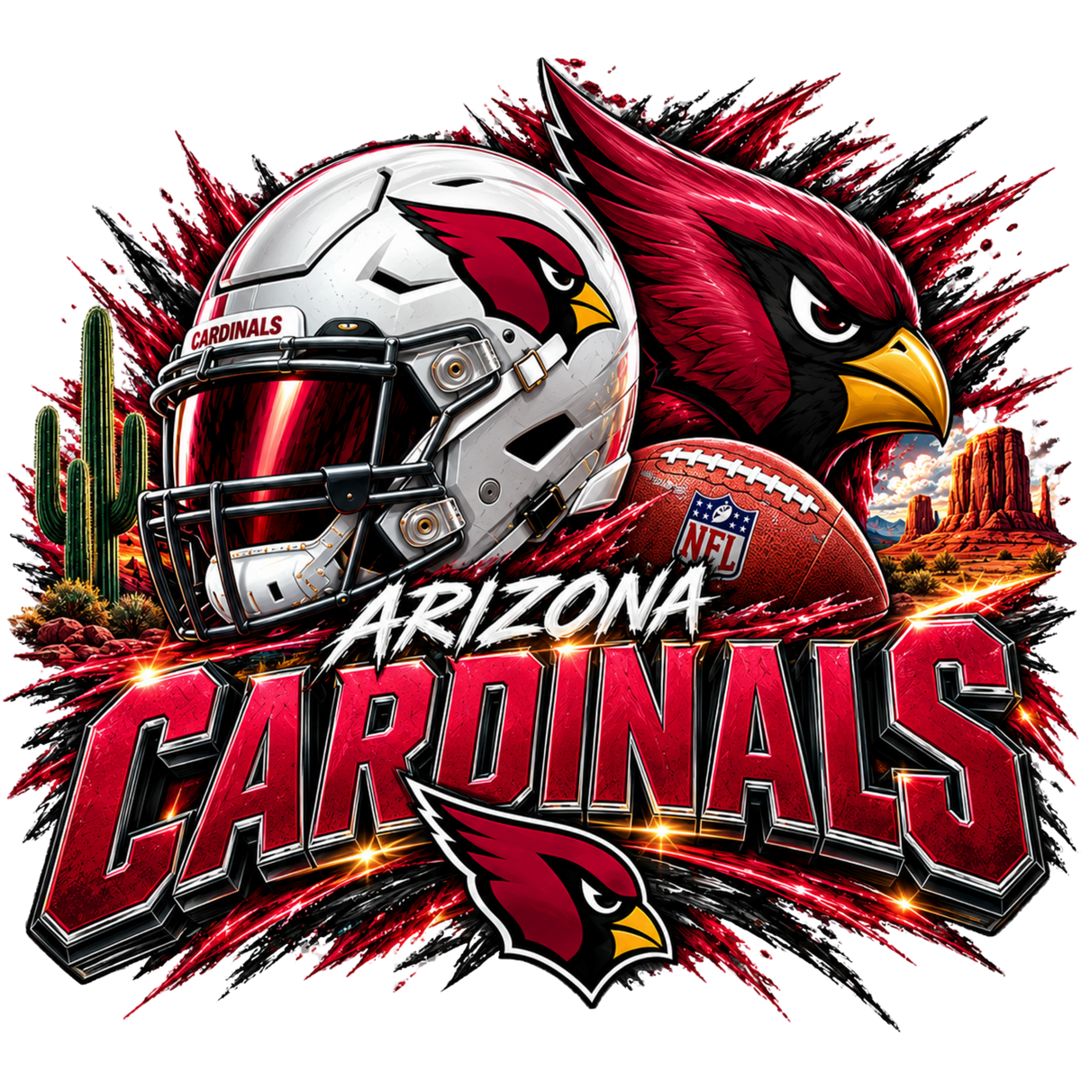Sports heat transfers (NFL, NCAA & more)