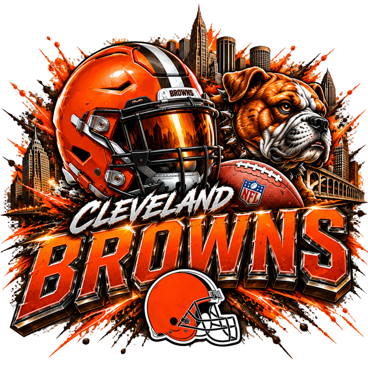 Sports heat transfers (NFL, NCAA & more)