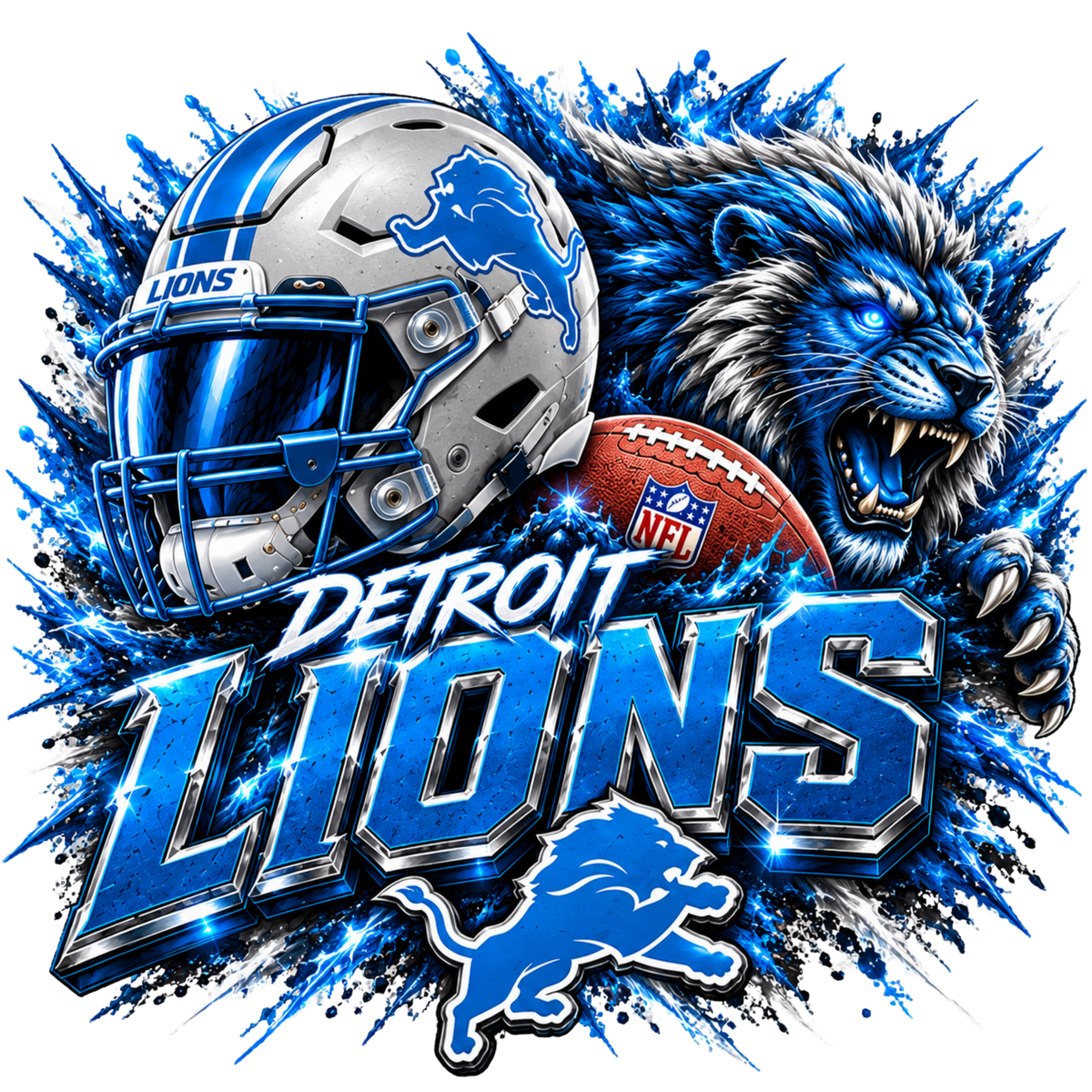 Sports heat transfers (NFL, NCAA & more)