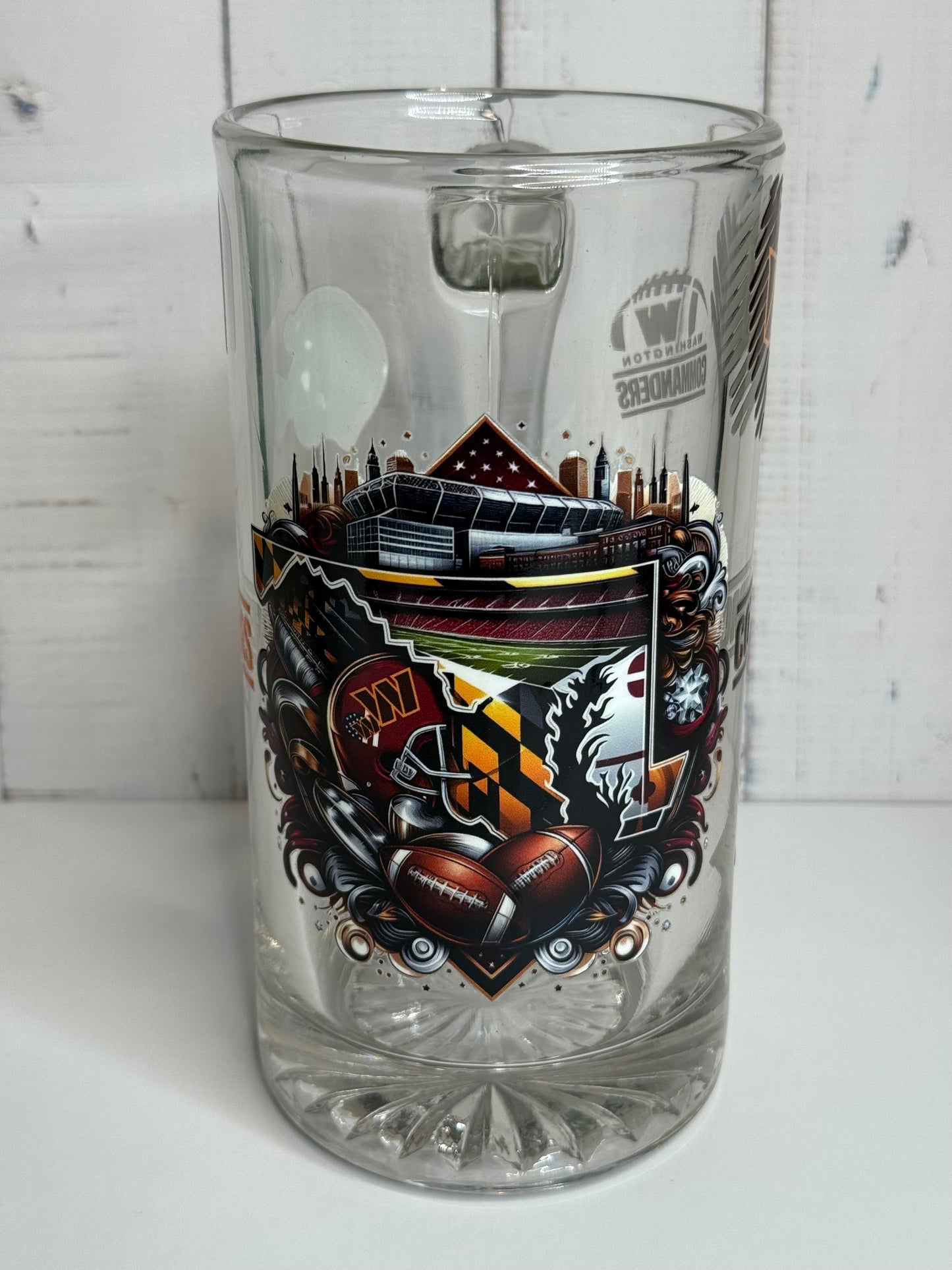 Washington Commanders 26oz beer mug