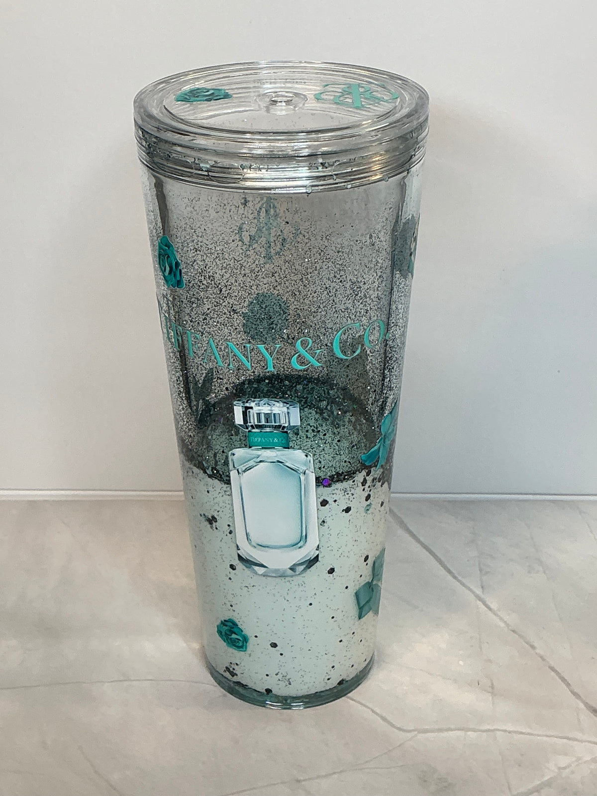 24oz Tiffany & Co lava Flow Tumbler