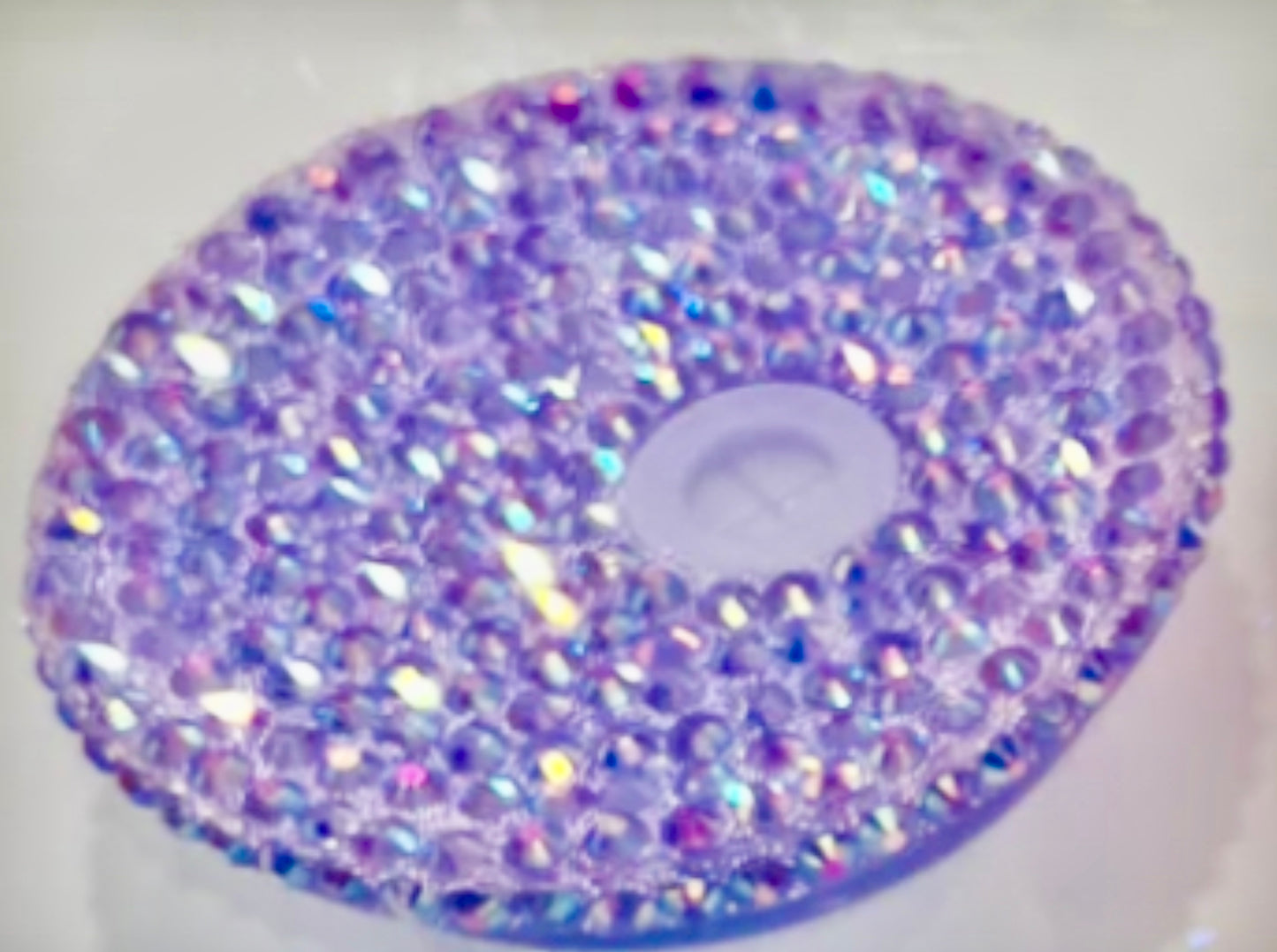 Rhinestone lids