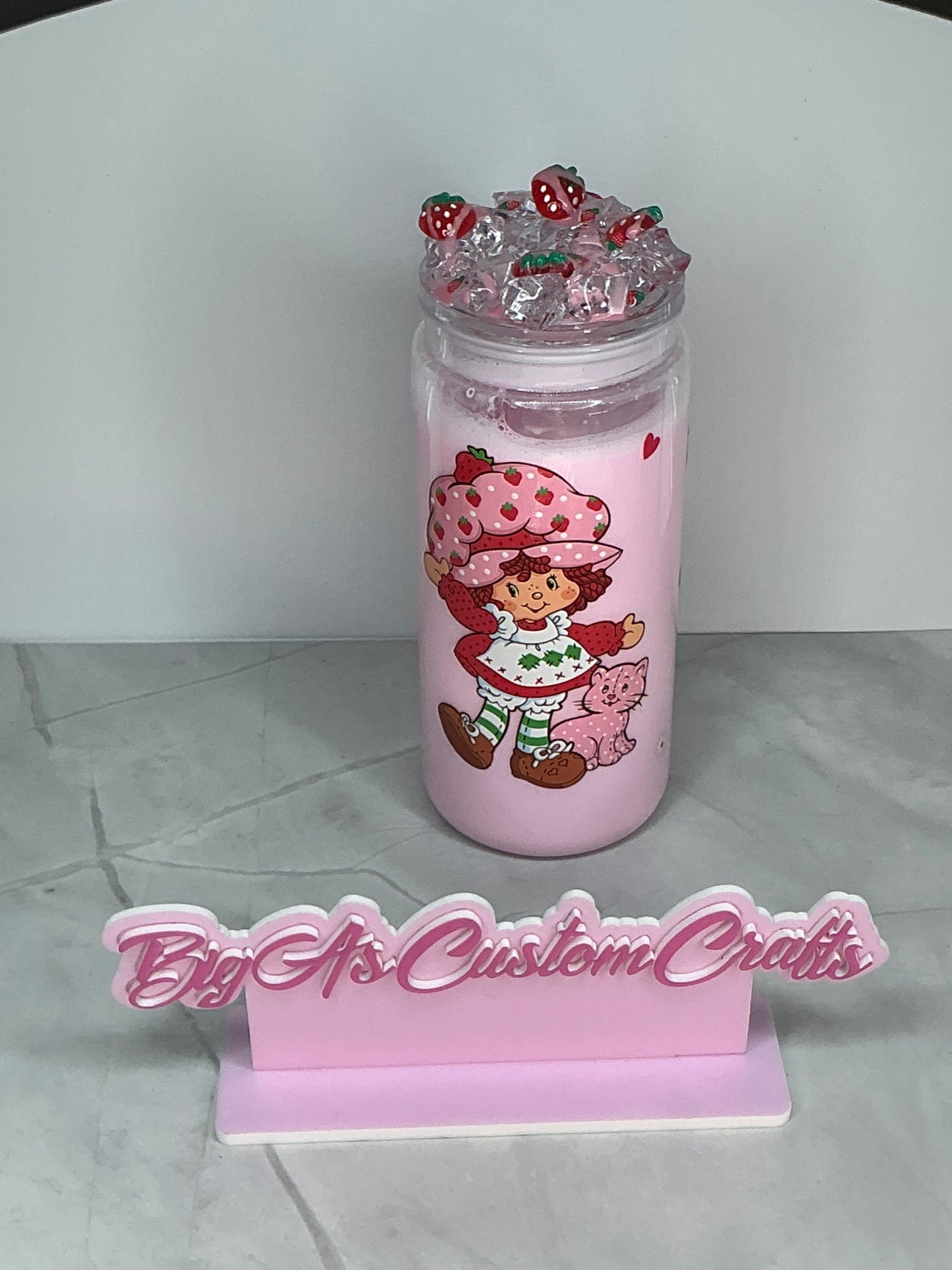 20oz Strawberry shortcake Tumblr