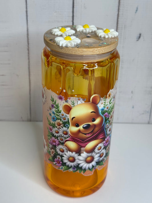20oz Winnie the Pooh flower cup