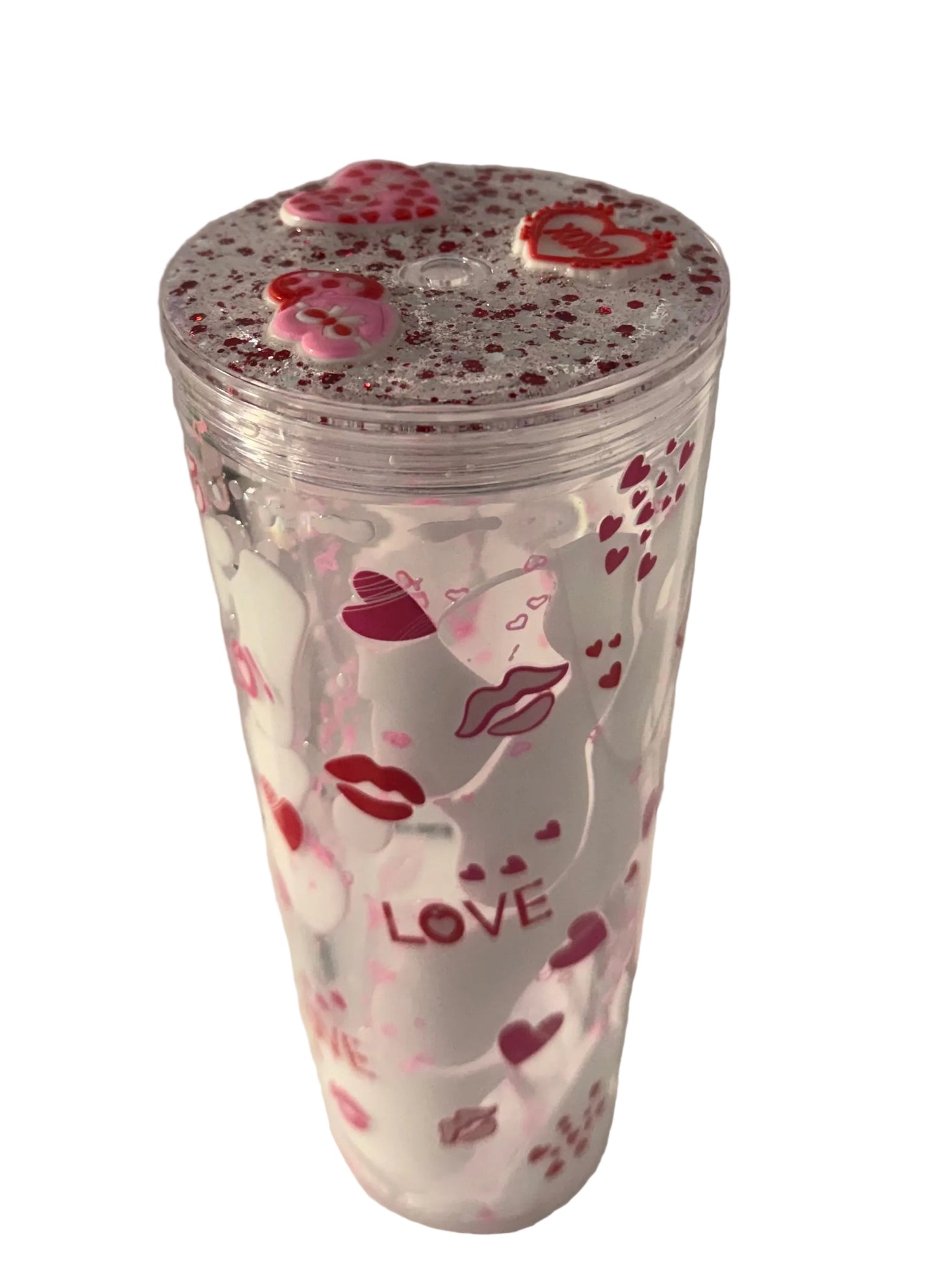 24oz Lava flow Acrylic Tumbler￼