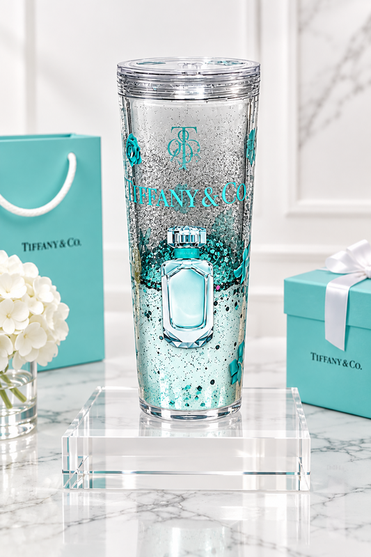 24oz Tiffany & Co lava Flow Tumbler