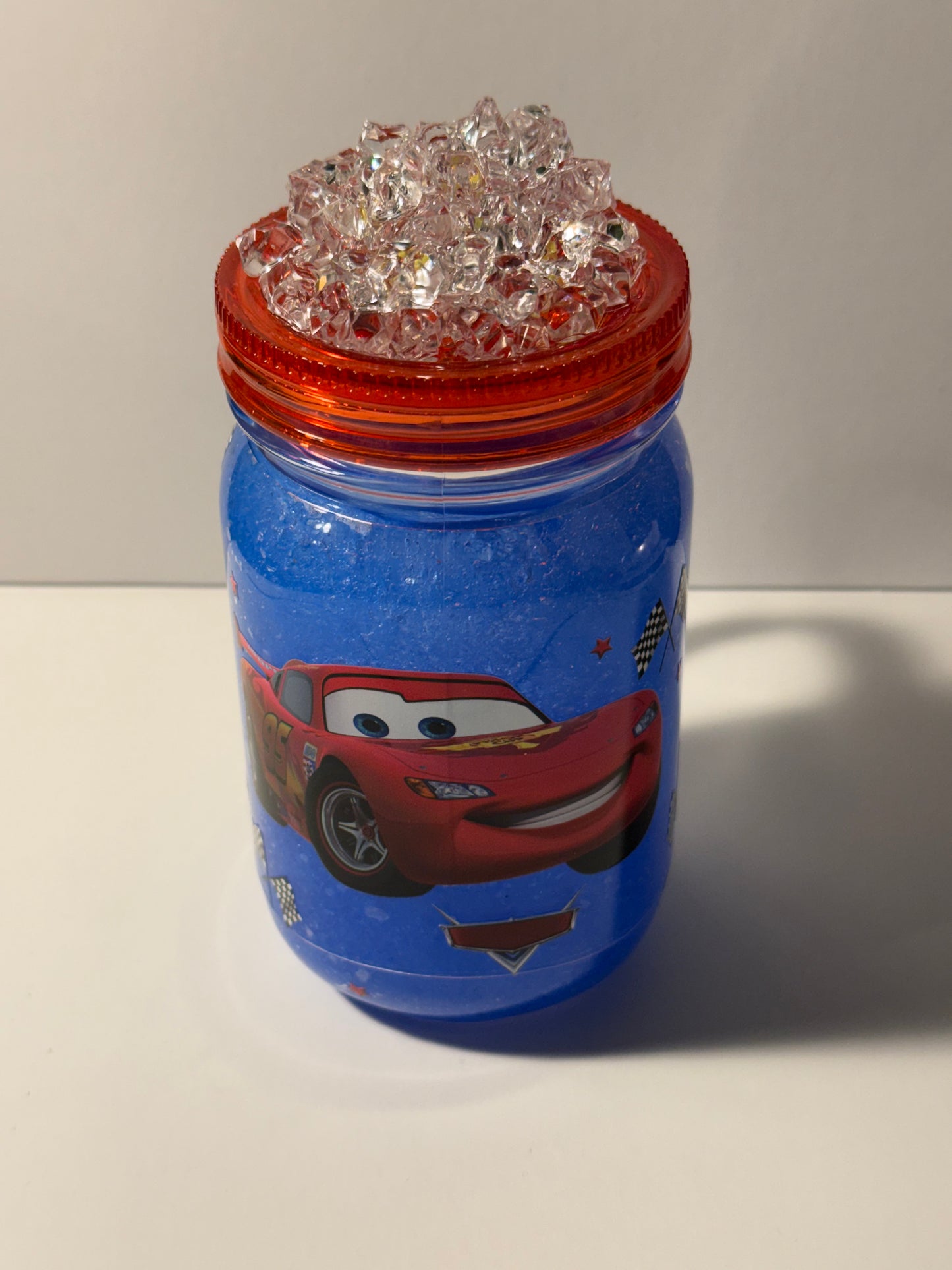 Disney Cars 20oz mason jar cup