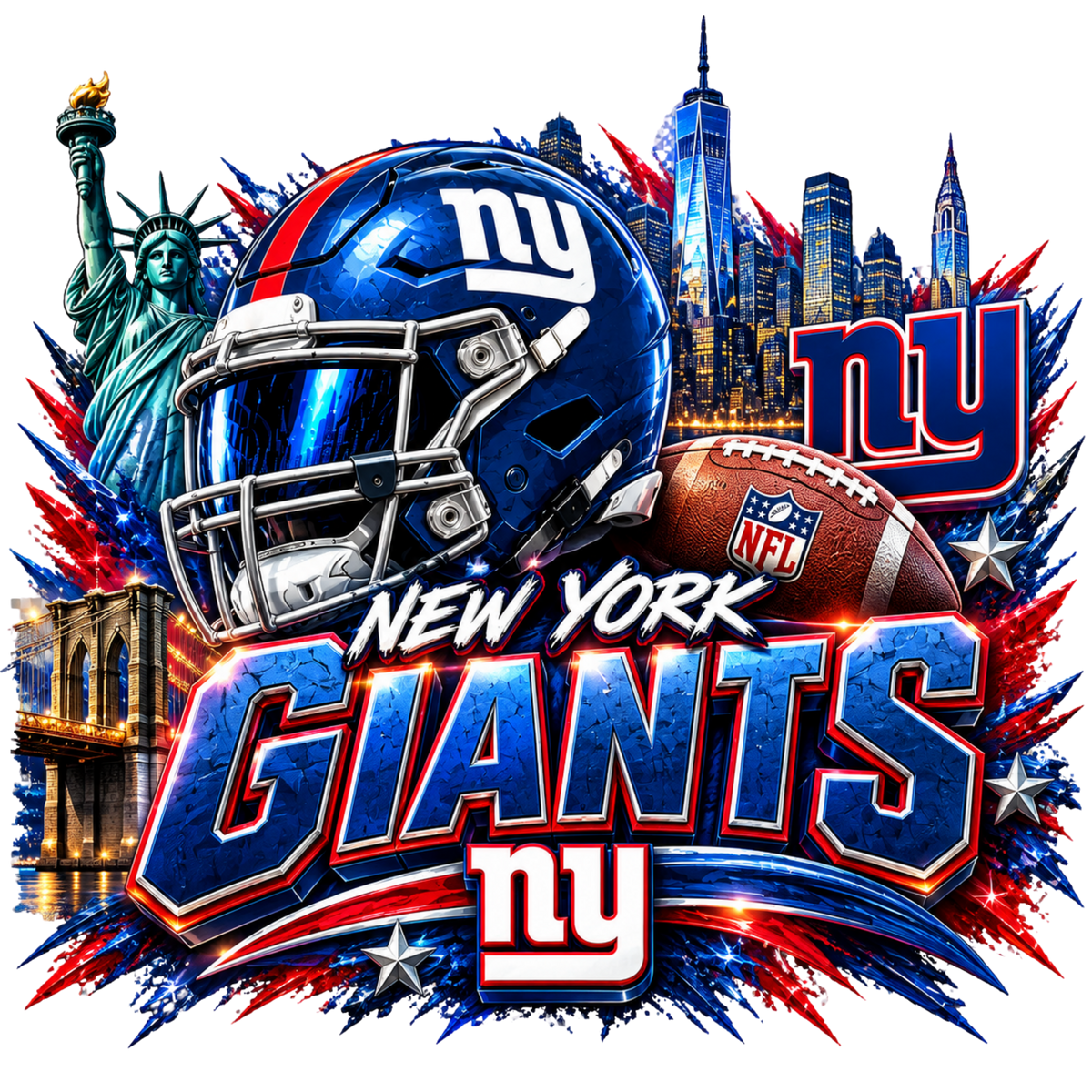 Sports heat transfers (NFL, NCAA & more)