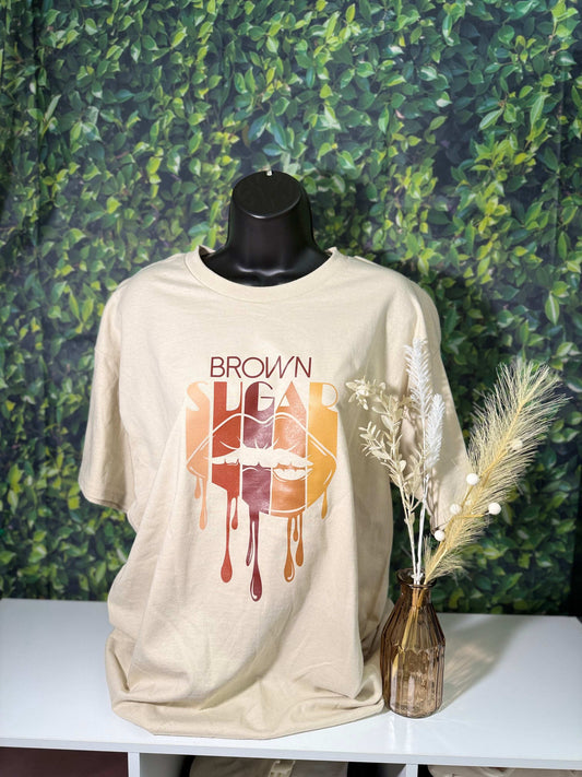 Brown Lips T-shirt