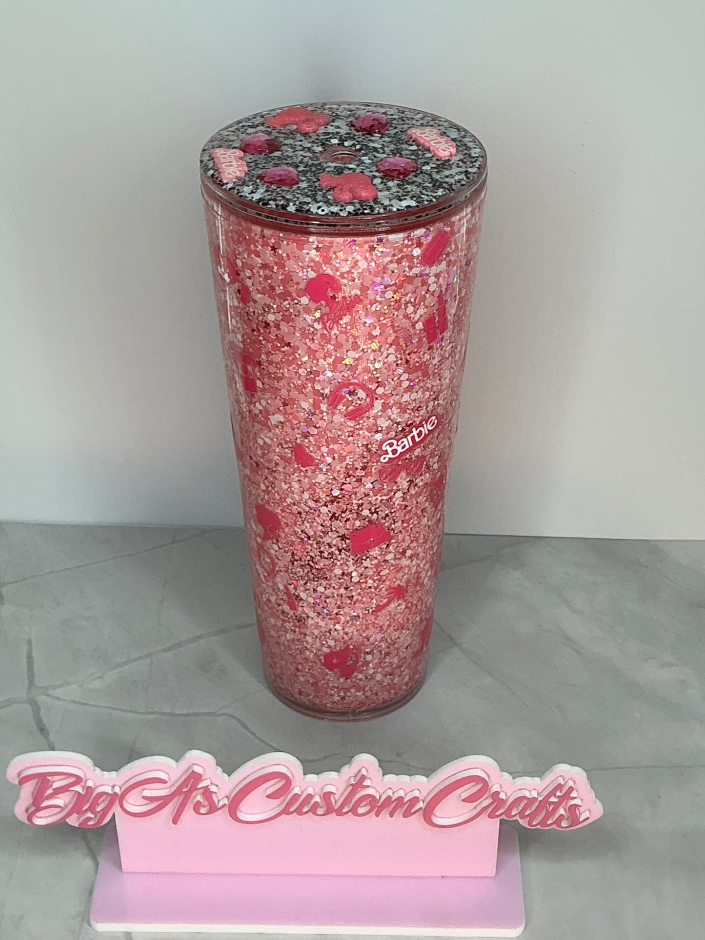 24oz Barbie snow globe Tumblr ￼