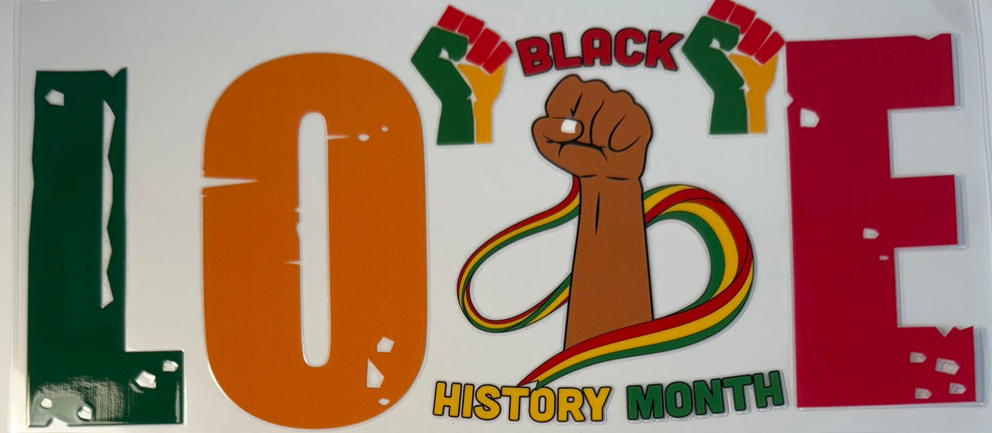 JUNETEENTH & BLACK HISTORY DECALS