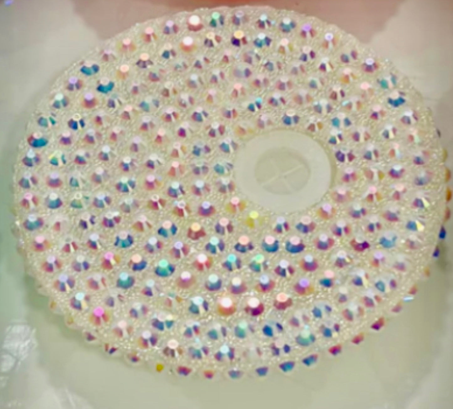 Rhinestone lids