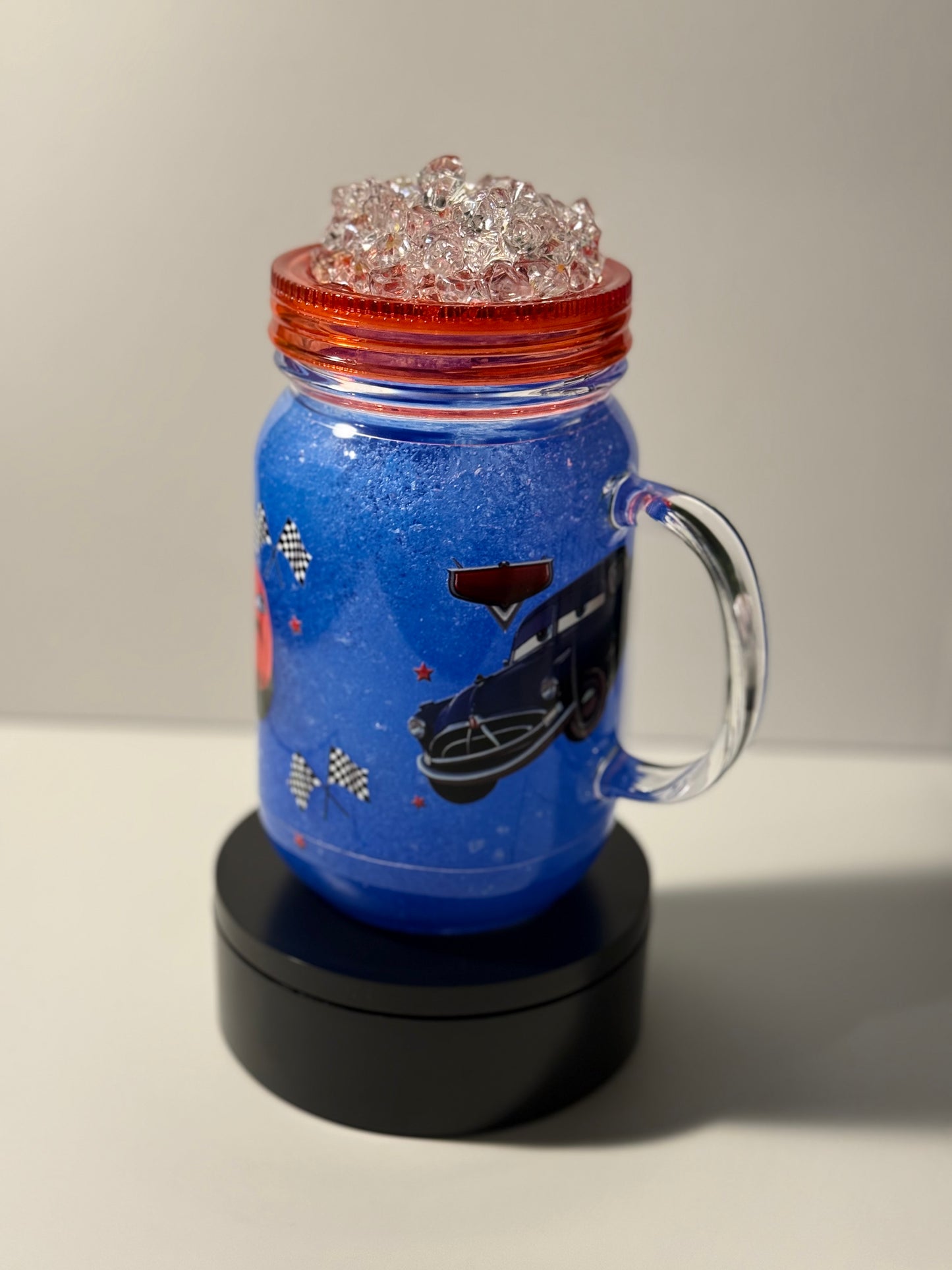 Disney Cars 20oz mason jar cup