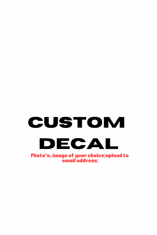 Custom Decal (T-shirt/Sweaters)