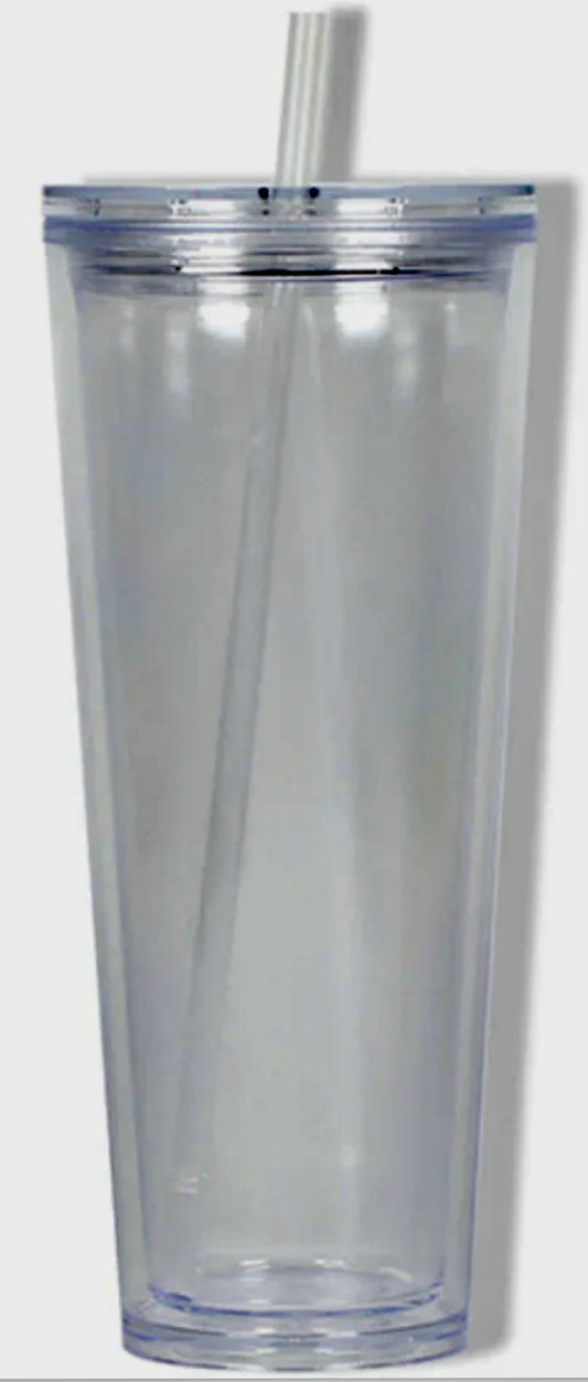 Customizable 24oz Snowglobe Tumbler