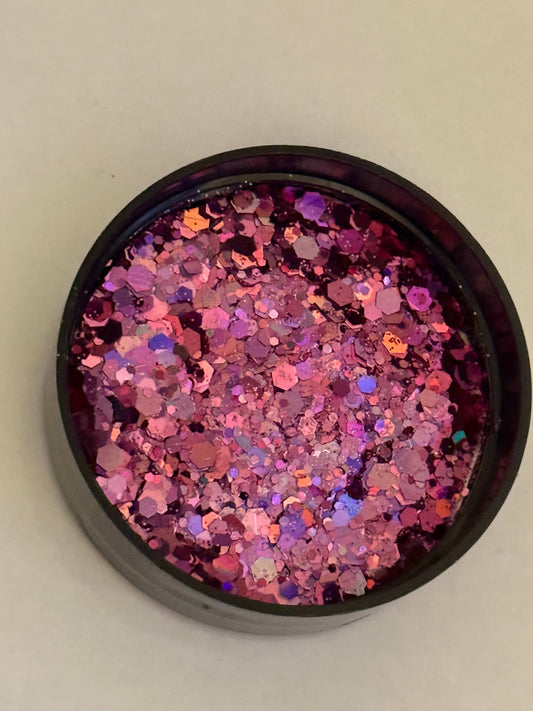 Chunky Holographic Lavender