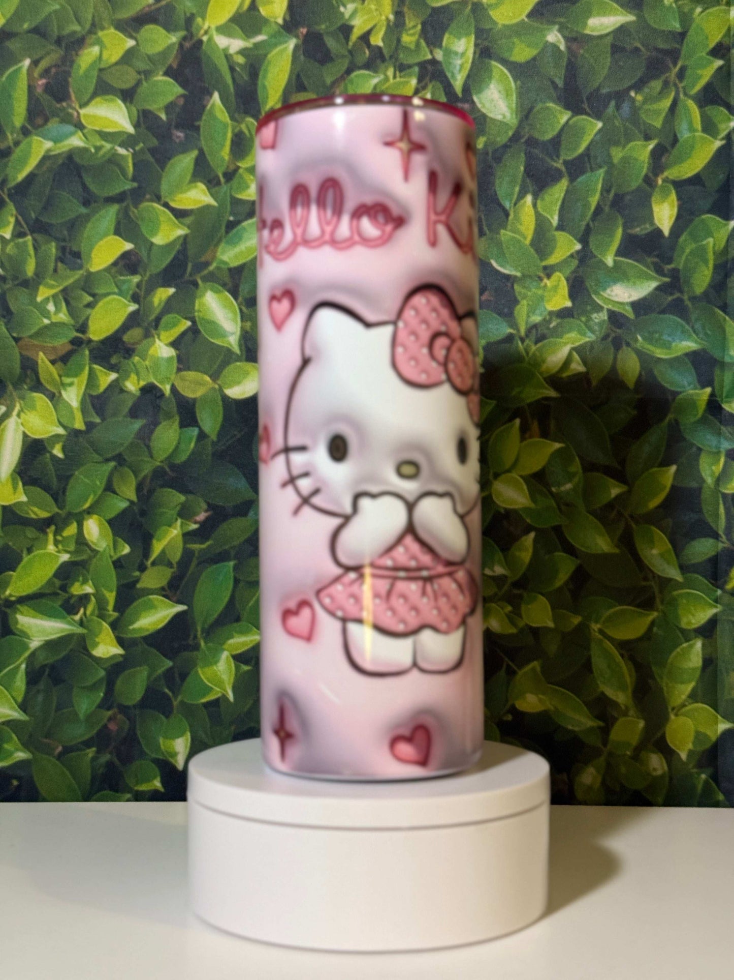 Hello Kitty Stainless Steel 20oz Tumbler with Pink Lid