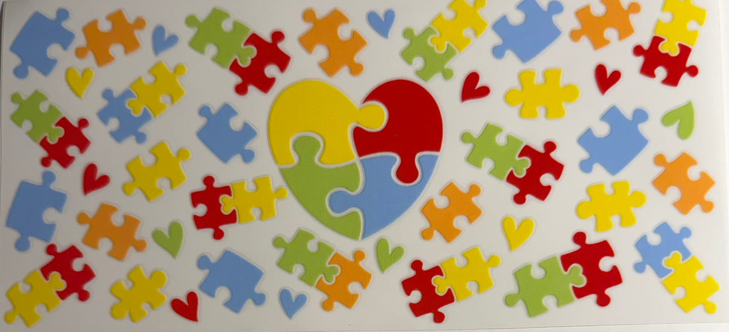 Autism Awareness & Mom decals