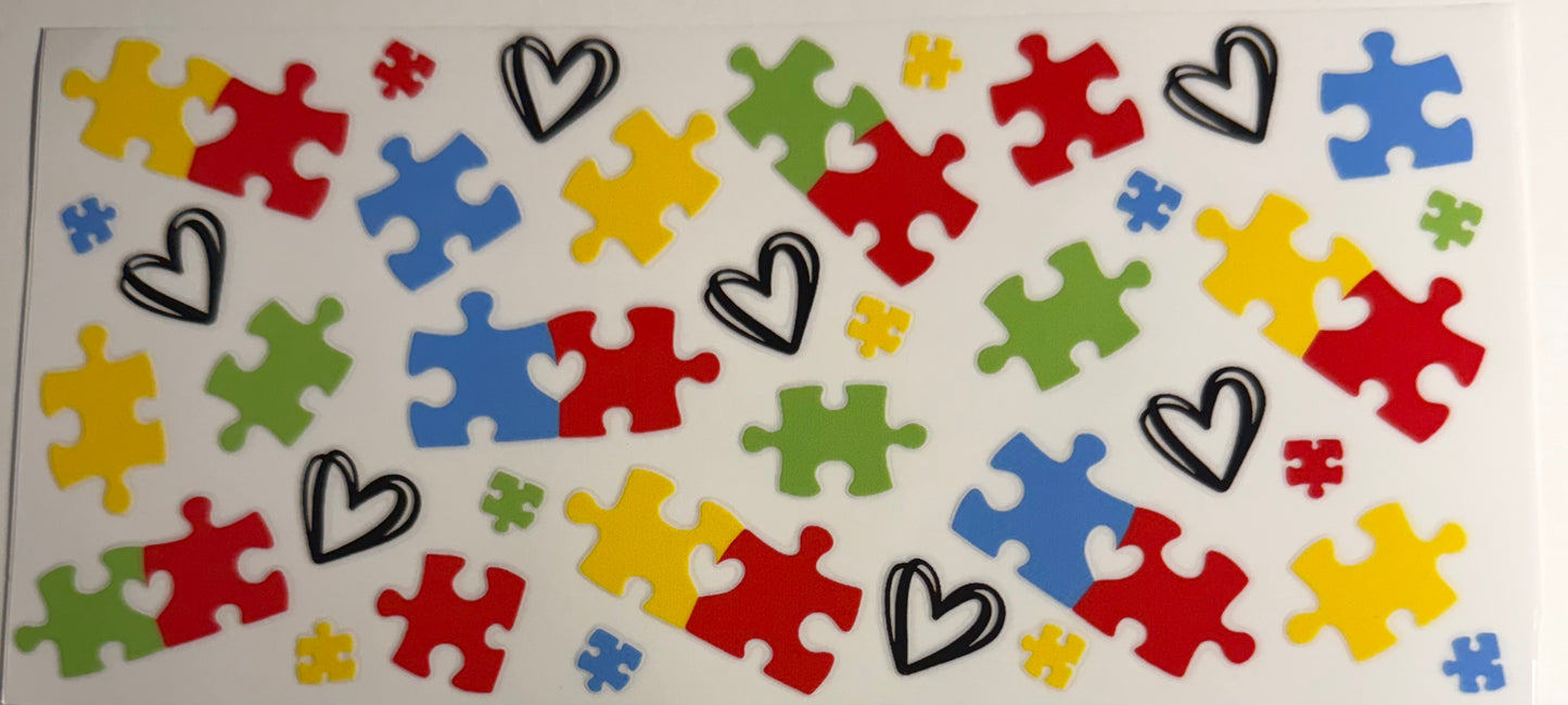 Autism Awareness & Mom decals