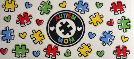 Autism Awareness & Mom decals