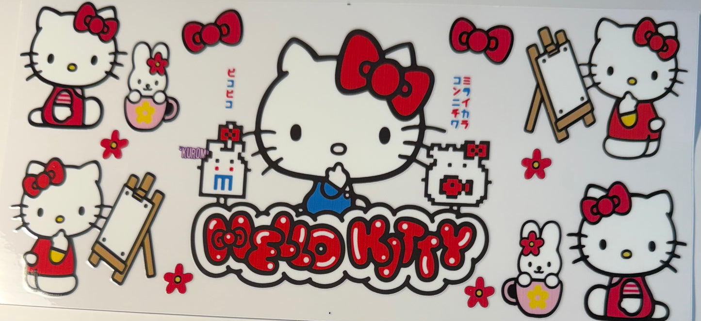 ANIME & HELLO KITTY DECALS
