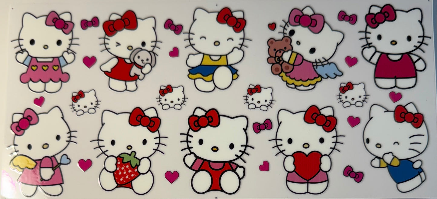 ANIME & HELLO KITTY DECALS