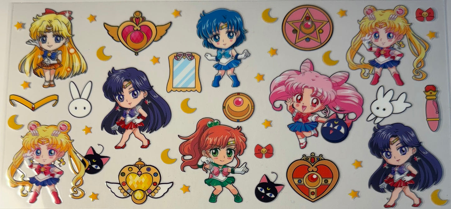 ANIME & HELLO KITTY DECALS