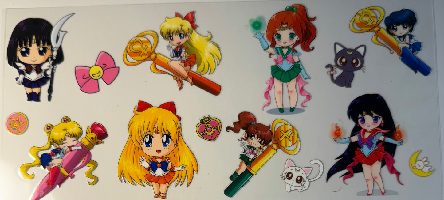 ANIME & HELLO KITTY DECALS