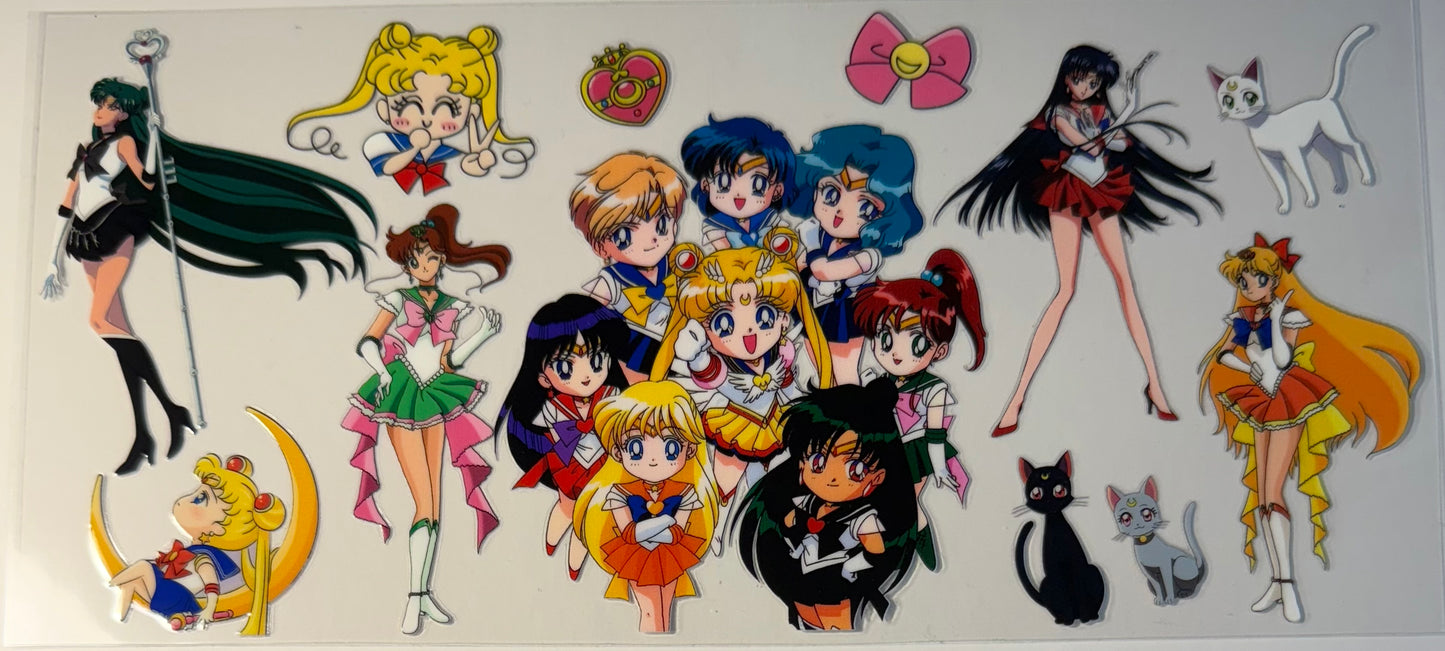 ANIME & HELLO KITTY DECALS